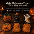 thumbnail image 5 of Halloween Mini Hand Pie Molds Set - Black Cat Shapes Food-Grade Dough Press & Pie Cutter for Holiday Baking, Reusable Cookie Mold, Halloween Party Supplies, 5 of 6