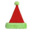 thumbnail image 2 of NWOKYZGH 1Pc Christmas Elf Santa Hat Adults Red and Green Santa Hats Thicken Plush Funny Christmas Hats for Xmas New Year Festive Holiday Party Supplies, 2 of 6