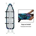 thumbnail image 4 of HELLHERO Ironing Board Cover, Standard Size Iron Board Covers with Heavy Duty Adjustable Elastic Edges, Heatproof Ironing Board Covers for Smooth Ironing(Dragonflies, 15"x54"), 4 of 5