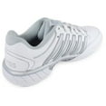 thumbnail image 6 of K-Swiss Hypercourt Express Leather Womens Tennis Shoe (7 M US, White/Silver/Glacier Grey), 6 of 7