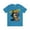 Aqua, variant on Jean-Michel Basquiat Portrait Urban Art Icon Shirt, Black History Month