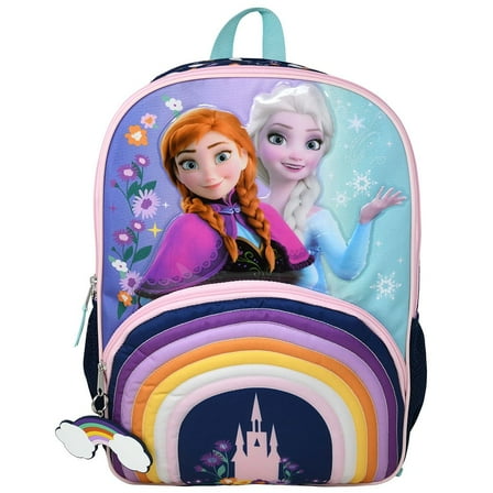 Disney Frozen Elsa & Anna Rainbow 16" Backpack