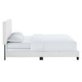 thumbnail image 4 of Modway Celine Channel Tufted Performance Velvet King Bed in White, 4 of 7