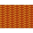 thumbnail image 1 of Ahgly Company Machine Washable Indoor Rectangle Transitional Neon Orange Area Rugs, 2' x 3', 1 of 7