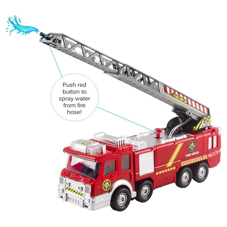 Toy Fire Truck 10 Rescue With Shooting