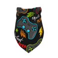 thumbnail image 3 of Easygdp Play Game3 Pet Scarf, Dog Triangle Scarf, Printing Dog Bib, Handkerchief Scarf for Small Medium Large Dogs Cats Pets, 3 of 9