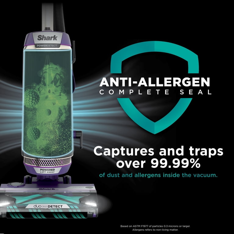 Shark PowerDetect Upright Vacuum, Pet Friendly, DuoClean Detect