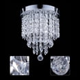 thumbnail image 4 of Bestco UL Listed 3-Light Crystal Chandelier Ceiling Light Fixture Pendant for Bedroom, Hallway, Living Room, 4 of 10