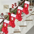 thumbnail image 5 of Christmas Savings! Caoblia Christmas Stockings 12 Inch Large White Plush Cuff Christmas Stocking Personalized Christmas Tree Ornaments Xmas Hanging Stocking Decor Gifts Bags, Christmas Decorations, 5 of 6