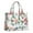 Pioneer Flower Floral, variant on Large Capacity Tote Bag,Pioneer Flower Floral Print Pattern Handbag Fashion Luxury Tote Bag,15.7"x13"x 5.1" Inches,Laptop Compatible