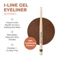 thumbnail image 2 of Beauty For Real I-Line 24-7 Eyeliner, Whiskey - 0.01 oz, 2 of 8