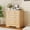 3-drawer Natural wood color, variant on GOCAPTAIN 5 Drawer Dresser for Bedroom, Mid-Century Modern Wooden Chest of Dressers for Living Room, Entryway, Hallway, Antique White