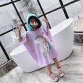 thumbnail image 4 of Children's bath towel cape cartoon beach water absorption 60*120cm blue, 4 of 5