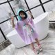 thumbnail image 4 of Children's bath towel cape cartoon beach water absorption 60*120cm blue, 4 of 5