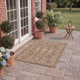thumbnail image 3 of Safavieh Courtyard Angela Medallion Indoor/Outdoor Area Rug, Brown/Creme, 2'7" x 5', 3 of 11