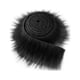 thumbnail image 3 of Tela de piel sintética para confección de disfraces, tela artificial suave para decoración de sombreros de enanos. Negro, 3 of 9