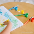 thumbnail image 6 of Melissa & Doug Large Paint Brush Set With 4 Kids' Paint Brushes, 6 of 10