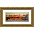 thumbnail image 1 of Adamov, Alexey 14x8 Gold Ornate Wood Framed with Double Matting Museum Art Print Titled - Rays by Sunset, 1 of 4