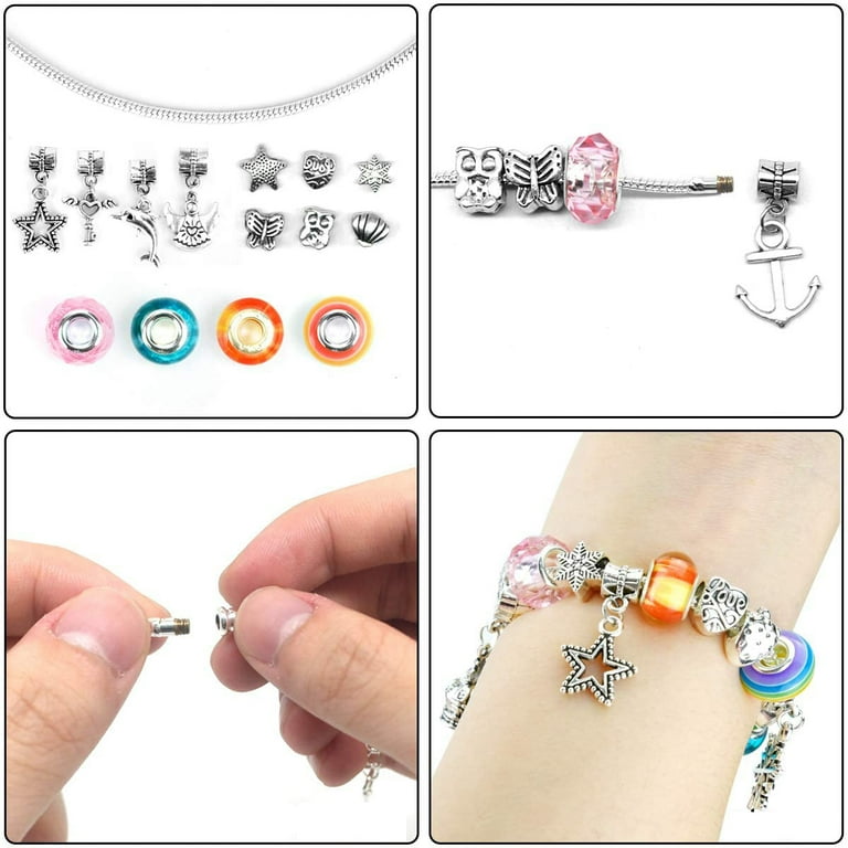 BIIB Mädchen Geschenke 5-13 Jahre, Bastelset Kinder Geschenke für Mädchen  Armbänder Selber Machen, Ostergeschenke Kinder Schmuck Basteln Mädchen