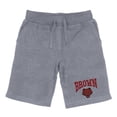 thumbnail image 1 of W Republic 567-106-HGY-04 Brown University Mens Premium Shorts, Heather Gray - Extra Large, 1 of 2