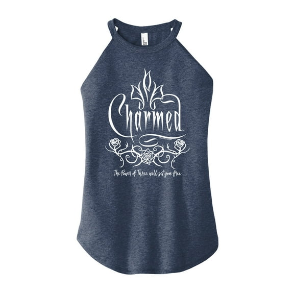 Charmed - The Power of Three Will Set You Free - Juniors High Neck Tank Top