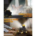 thumbnail image 5 of Projecteur Led Rechargeable, 3 Modes d'Éclairage 2 COB Étanche Portable Projecteur Led, Rotation 360 1400LM Lampe de Chantier, 5 of 5