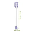 thumbnail image 2 of LIFKOME 4pcs Foldable Leg Coffee Table Plastic Purple For Indoor And Outdoor Use Back to School, 2 of 8