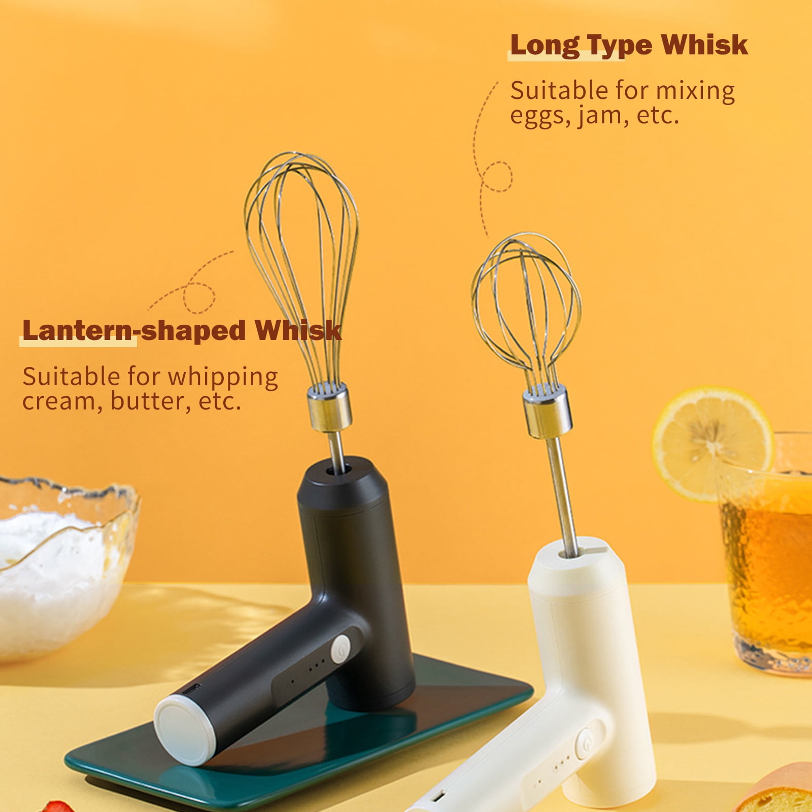 Premium 3-Speed Hand Mixer Electric Whisk Egg Beater & Milk Frother –  Gadfever