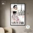 thumbnail image 4 of Model of Paris Sketch Cover Shadowbox Print Fashion Art by Art Remedy, Black Frame, 36 x 54, 4 of 6
