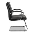 thumbnail image 4 of Alera Neratoli Slim Profile Guest Chair, 23.81'' X 27.16'' X 36.61'', Black Seat/black Back, Chrome Base, 4 of 9