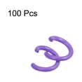 thumbnail image 3 of Unique Bargains Open Jump Rings, 8mm Colorful O-ring Connectors for DIY Crafts Jewelry Making, Carbon Steel, Deep Purple, 100Pack, 3 of 5