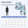 thumbnail image 6 of Kll Building Truck Sleepwear Mens Flannel Pajamas,Long Cotton Pj Set, 6 of 9