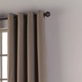 thumbnail image 2 of Lanco Sol Room Darkening Window Curtain Panel with Grommet Top, Brown, 52 x 84", 2 of 4