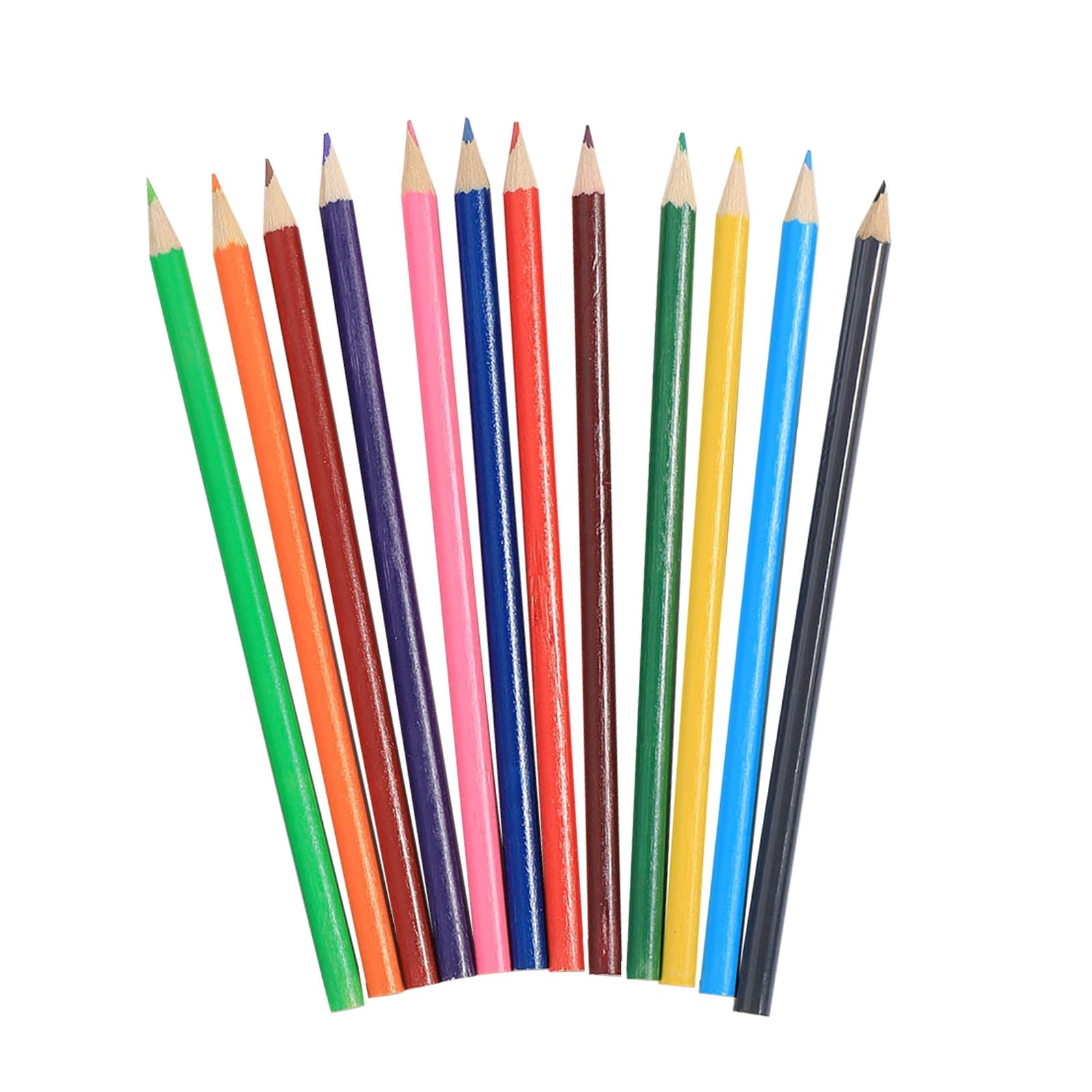 Toteaglile Child Pencil Set Marker Album Sketch  Marker Brush 12 Colored Painting  Pencils