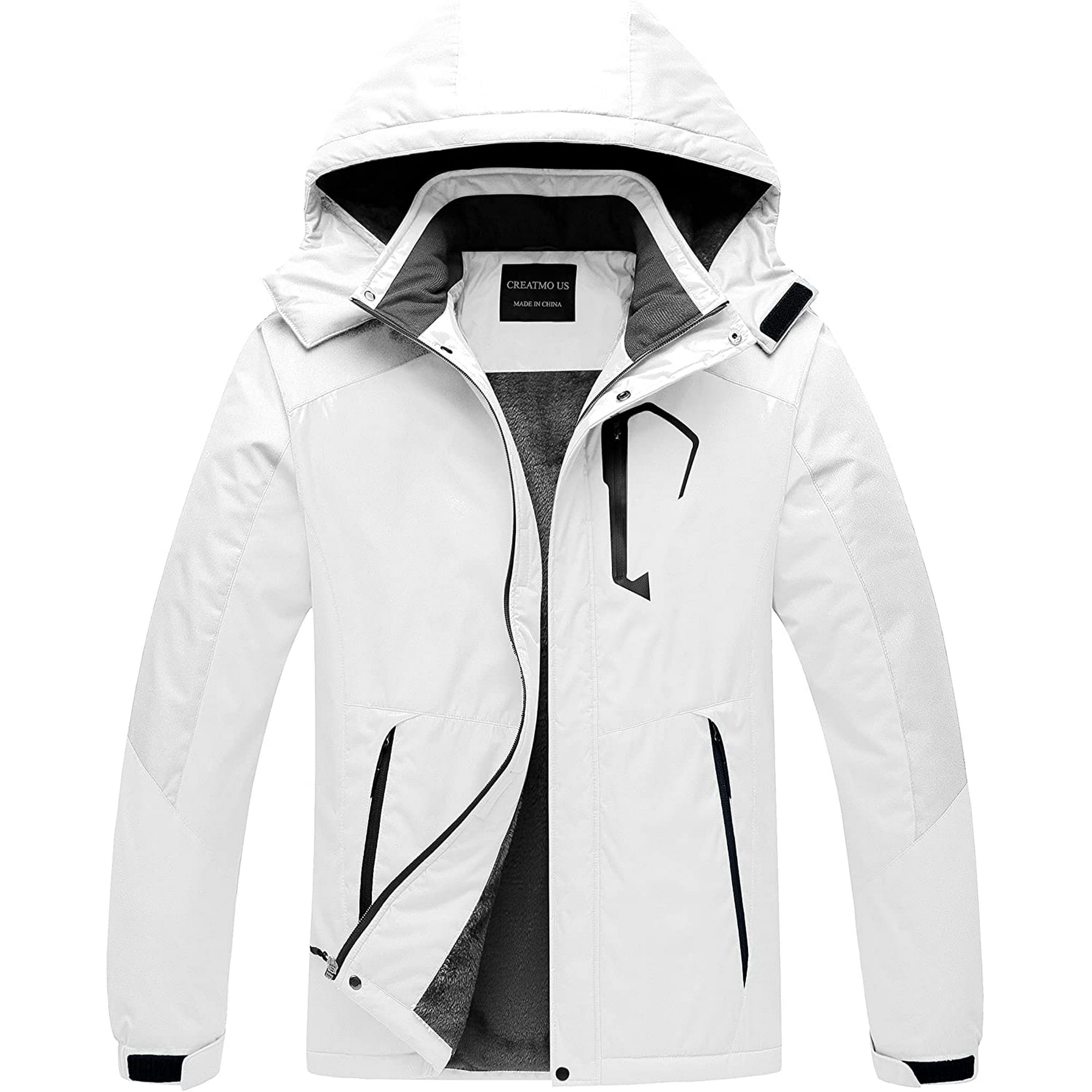 Combinaison De Ski à Capuche Pour Homme - Couleur Unie Et