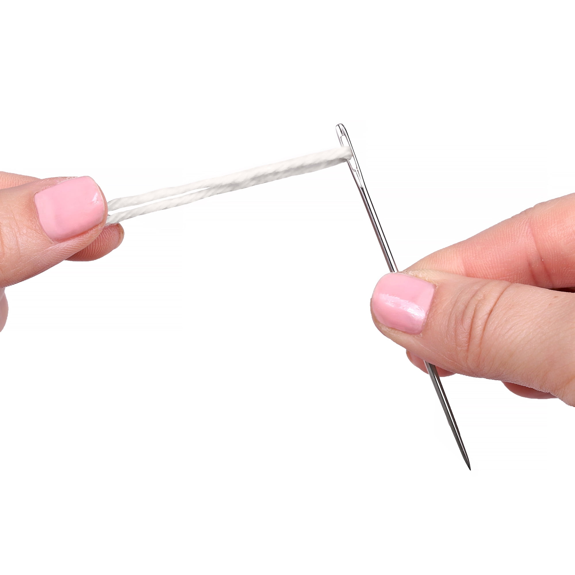 Jinyi Sewing Needles Sharp Point, Stitching Needles Hand Sewing Needles  Darning Needles Yarn Knitting Needlese (4pcs, Black)