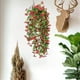 thumbnail image 5 of Simulated Orchid Wall Hanging Decorative Wall Ceiling Yugali Hanging Rattan Camellia Chlorophytum Comosum, 5 of 6