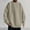 Khaki, variant on SSAAVKUY Men's Winter and Spring Tops Themed and Thick Shirts Long Sleeved Sweater Cool Sweatshirts Relaxed Loose Casual Pullover Black 10