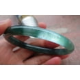 thumbnail image 3 of Certified Icy Green Burma Natural A JADE Jadeite Circle Bangle Bracelet 56 mm 657826 TN, 3 of 14