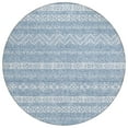 thumbnail image 2 of Addison Rugs Chantille Indoor/Outdoor Transitional Southwest Blue Washable Round Rug, 8' x 8', 2 of 6