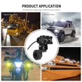 thumbnail image 4 of Motorcycle Driving Light Mini LED Headlight Fog Light 30W/45W 5000-6500K Super Bright Spotlight for Motorcycles, Trucks, ATVs, SUVs, Cars, and Yachts, 2-Pack, 4 of 8