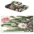 thumbnail image 2 of Coolnut Cactus Flower Bathroom Towel Set of 3 with Hand Towel, Wash Cloths & Bath Towel, Extra Aborbent Soft Towels Set Decor for Bathing Home Shower Wash cloth, 2 of 7