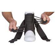 Med Spec ASO Ankle Stabilizer Orthosis Speed Lacer, White, X-Small