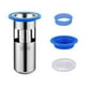 thumbnail image 5 of 304 Stainless Steel Floor Drain Core Deodorant Insect Proof Bathroom Deep Water Seal Bathroom Sealed Sewer Sink Deodorant Cover, 5 of 11