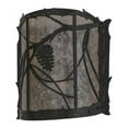 thumbnail image 2 of Meyda Tiffany 153525 Whispering Pines 10" Tall Wall Sconce - Bronze, 2 of 6