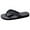 Grey, variant on Mens Wide Slippers Men Summer Casual Outside Wear Beach Non Slip Breathable Flip Flops Clip Toes Big Size Flat Bottom Slippers Sandals