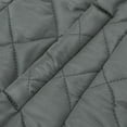 thumbnail image 5 of Women Quilted Barn Jacket Snap Button Diamond Long Sleeve Puffer Coat Outerwear with Pockets Warm, 5 of 7