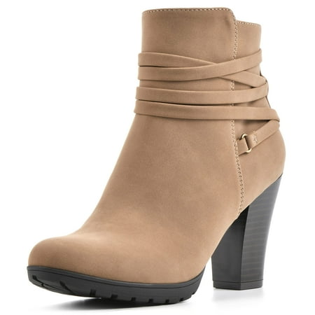 WHITE MOUNTAIN Shoes Women's Spade Boot, Chestnut//Sueded/Smooth, 9.5 W