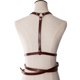 thumbnail image 4 of Moda Mujer Artificial Cuero Arnés de Cinturón Cuerpo Adjustable Body Suspenders Ligero de Color Negro/ color marrón Yuyangstore Cinturón, 4 of 8