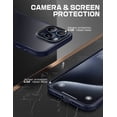 thumbnail image 4 of SUPCASE Unicorn Beetle Style Series Case for iPhone 15 Pro Max (2023 Release) 6.7 Inch, Premium Hybrid Protective Clear Case Shockproof Thin Back Cover (Blue), 4 of 9